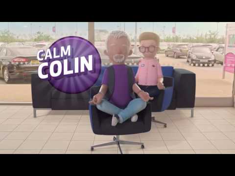 Calm Colin featured in The Car People’s 2016 television advert