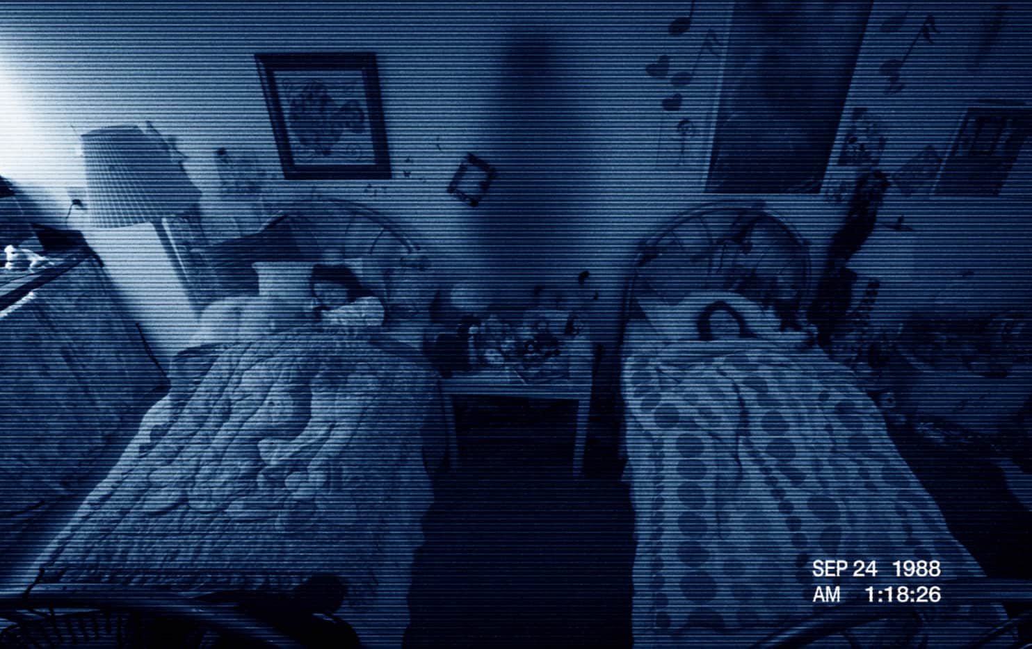 Paranormal Activity 3 cinema reaction trailer project artwork