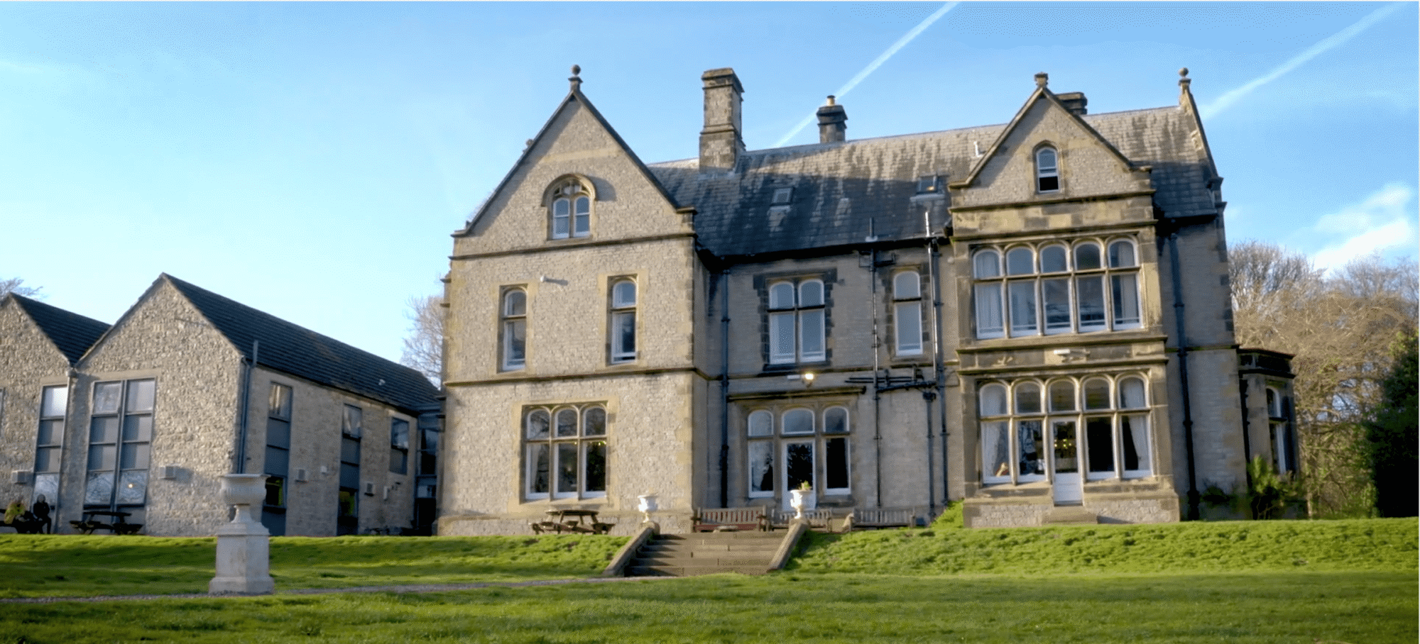 Exterior of the YHA building featured in the digital strategy case study film.